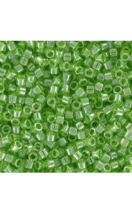 Miyuki Delica Perlen 11/0 - Transparent lime luster DB-1226 